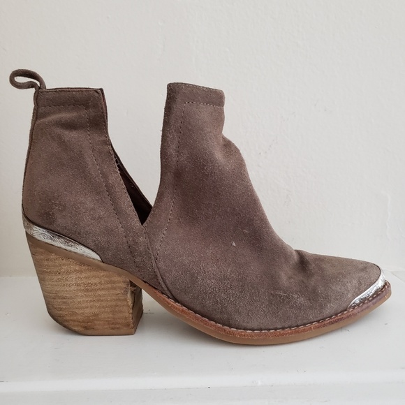 Jeffrey Campbell Shoes - Jeffrey Campbell Suede Cromwell Booties Size 7.5